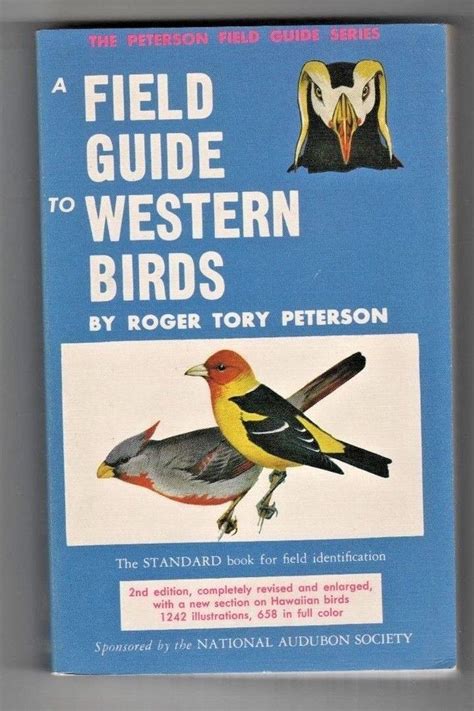 Peterson Field Guides Field Guide To Western Birds 1978 2nd Ed Vg