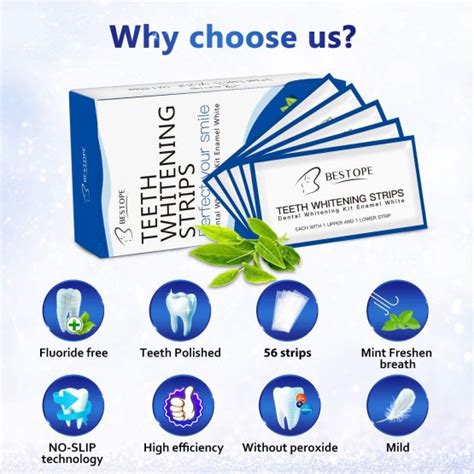 Tooth whitening is something that should only be done in a healthy mouth situation, he says. Teeth Whitening Strips(56Pcs),BESTOPE Tooth Whitener Kit ...