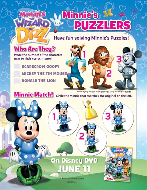 Sigue El Camino De “mickey Mouse Clubhouse Minnies The Wizard Of Dizz