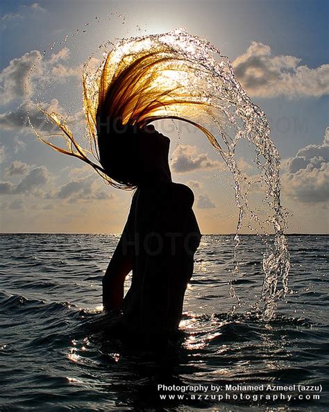 Water Hair Flip 2 Water Hair Flip Hair Flip Beach Pictures