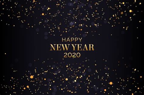Whatsapp 2020 costs definitely nothing. Download Confetti New Year 2020 Background for free | New ...
