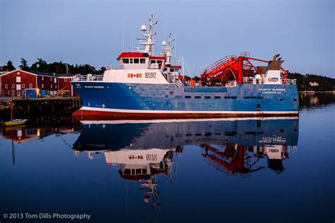 The ‘atlantic Guardian Scallop Trawler Lunenburg Nova Scotia Tom