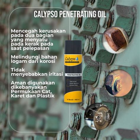 Jual Pelumas Atau Penetrasi Mesin Calypso Penetrating Oil 1 Can Isi