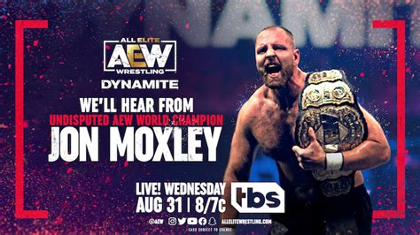 Updated Lineup For Next Weeks Aew Dynamite Jon Moxley To Speak Trios Tourney Semifinals