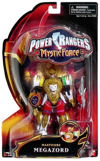 Power Rangers Mystic Force Wolf King Megazord Action Figure Bandai