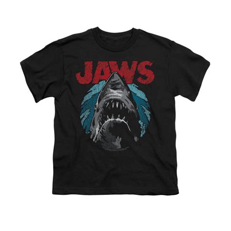 Jaws Shirt Kids Water Circle Black T Shirt Jaws Water Circle Shirts