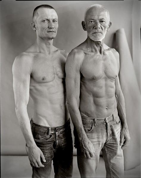 father and son by piotr biegaj unbelieveable that this guy is so ripped at his age in life