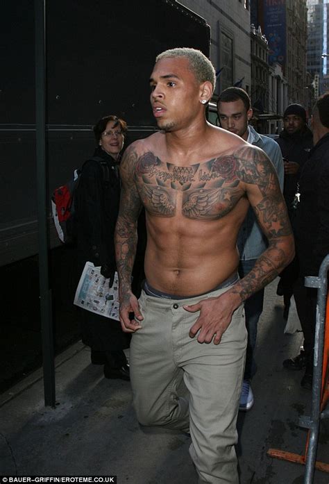 Chris Brown Gets New Tattoos Trends And Politics