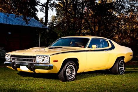 1974 Plymouth Road Runner Gtx 440 Coupe Plymouth Roadrunner Muscle