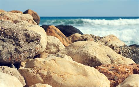 Wallpaper Landscape Sea Rock Nature Shore Sand Stones Beach Coast Cape Formation