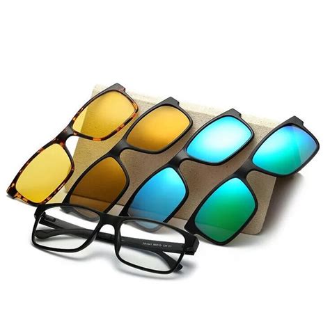 include frame polarized clip on sunglasses men tr90 custom prescription glasses frame magnetic