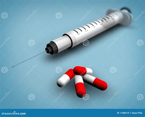 needle and pills stock illustration illustration of high 1180619