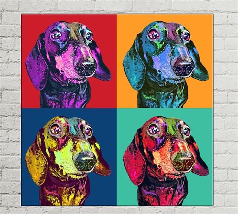 Custom Pop Art Dog Portrait Agrohortipbacid