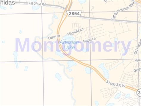 Montgomery County Texas Zip Code