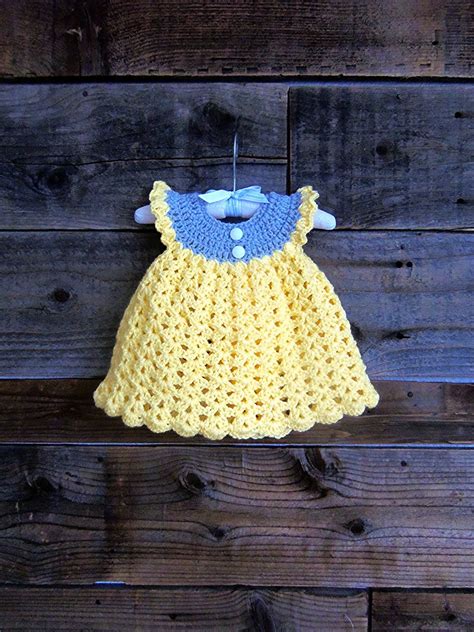 3squeezes Crochet Baby Girl Summerwinter Dresses