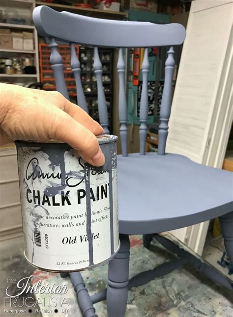 Easy Way To Paint Chair Spindles When You Cant Spray Painted Chairs