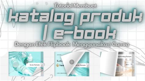 Tutorial Membuat Katalog Produk Ebook Dengan Efek Flipbook