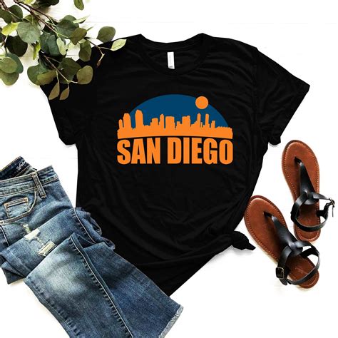 San Diego Shirt California Travel Clothing Summer Vacation Etsy