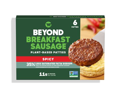 Breakfast Sausage Links And Spicy Patties Beyond Meat