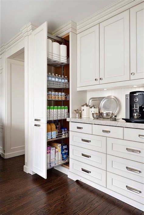 Kitchen larders or pantries can come in all shapes and sizes. Storage solution | Pantry design, Kitchen cabinets, Extra ...