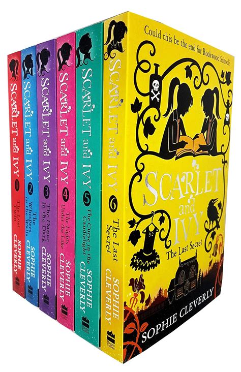 Scarlet And Ivy 6 Books Series Adult Paperback Sophie Cleverly — Books2door