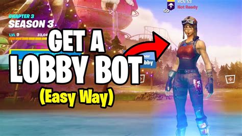 The Best Lobby Bot On Fortnite Season 3 Working 2022 With Recon