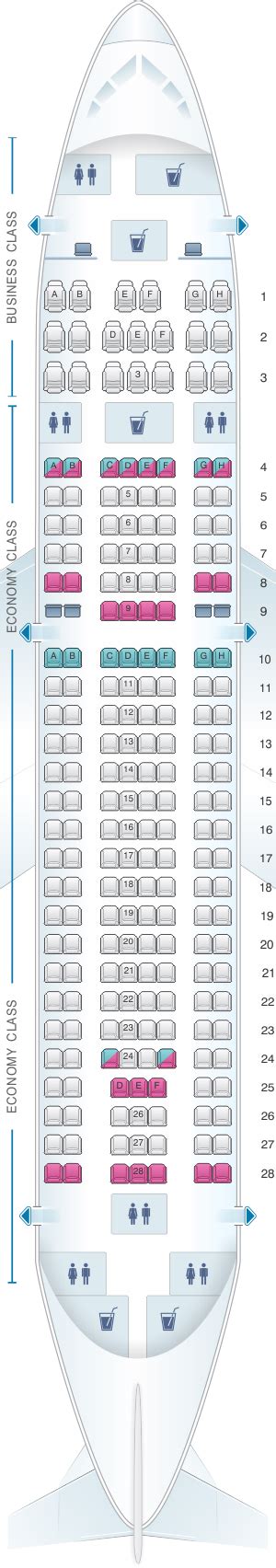 Informovat Osm Mathis Airbus A310 Seat Map Mořský Slimák Okluze Střelný