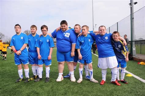 Premier League Downs Syndrome Football Team Pics