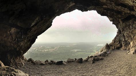 Time Lapse Looking Out Of A Cave In Israel Youtube
