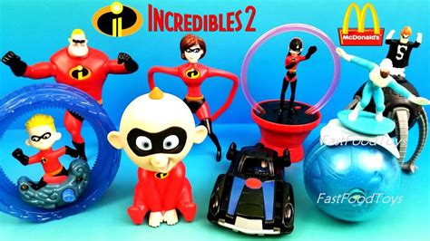 Savings And Offers Available Incredibles 2 2018 Mcdonald’s Disney Pixar Happy Meal Toys