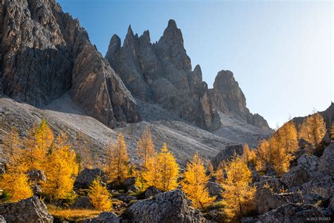 Autumn In The Dolomites Mountain Photography By Jack Brauer