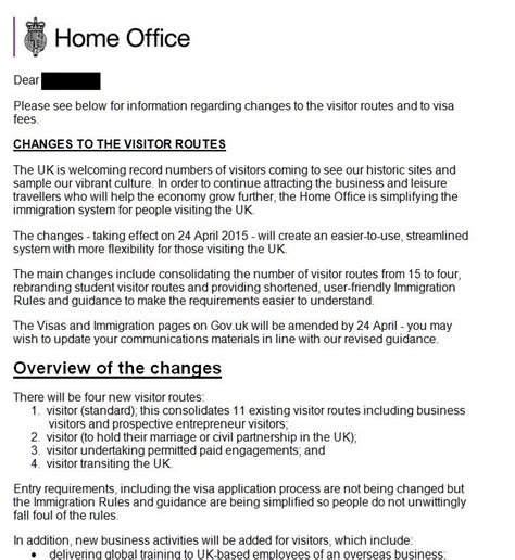 Request letter for family visa to manager. What visa does my wife need to travel to the UK with me, if I'm going there on a business visa ...