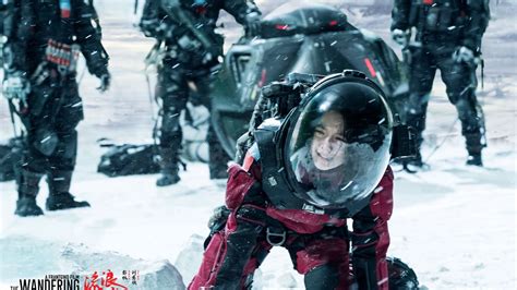 Rhoda from our earth heard on the radio that the synchronicity might have been broken between the two earths when people of the two earths first spotted each o. The Wandering Earth (2019) - Movie Review : Alternate Ending