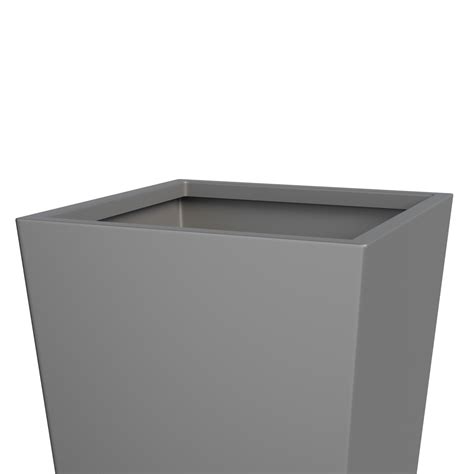 Jardinière Vase Medium Grise | Vase Medium | Jardinière Inox
