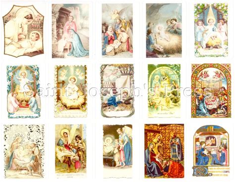 Christmas Nativity Stickers Saint Josephs Press