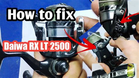 How To Fix Daiwa RX LT 2500 Repair A Broken Reel That Wont Crank YouTube