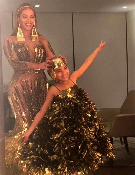 Beyoncé And Blue Ivy Wore Matching Gowns Who What Wear Uk