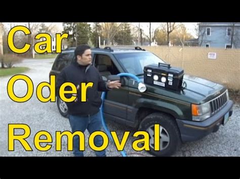 Yes the machine is not small and contain poisonous gas. Car Odor Removal-Easy: Use Best Ozone Generator * - YouTube