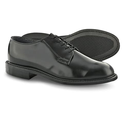 Mens Bates® Leather Duty Oxfords Black 136612 Combat And Tactical