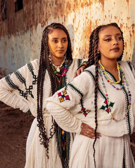 Amhara Culture Ethiopian Women Ethiopian Clothing Ethiopian Dress