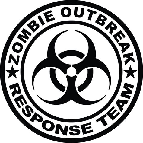 Zombie Outbreak Response Team 3 Decal | Zombie outbreak response team, Zombie logo, Zombie