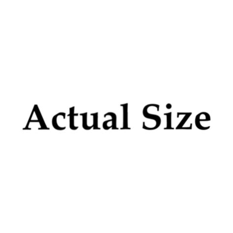 Actual Size Actual Size T Shirt Teepublic