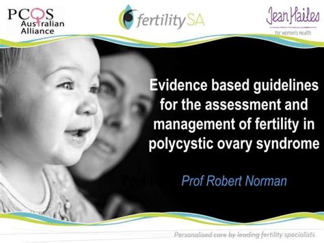 Evidence Based Guidelines For Fertility And Metabolic Health In Pcos Ppt