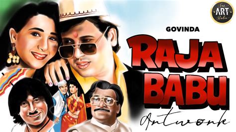 Raja Babu 1994 Govinda Karisma Kapoor Kadar Khan Shakti Kapoor Art In Procreate Youtube