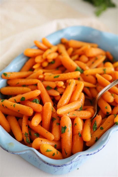 Glazed Baby Carrots Vegetable