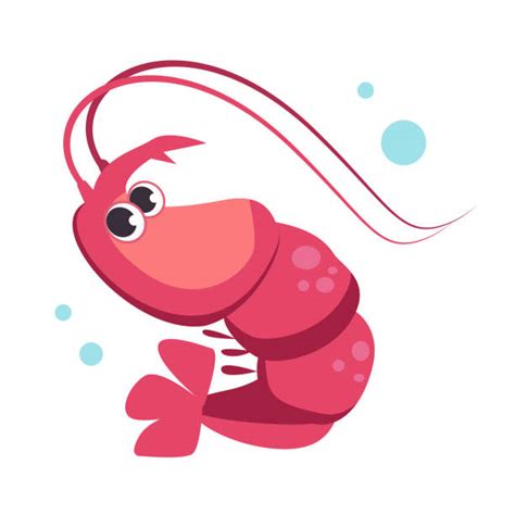 Funny Lobster Cartoon Illustrations Royalty Free Vector