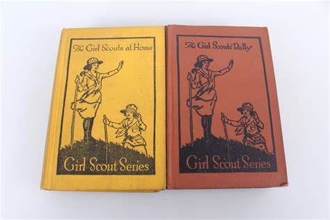Lot Vintage Girl Scouts Books Vol I And Ii