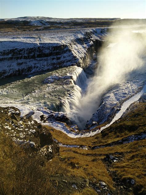 Gullfoss Wallpapers 4k For Your Phone And Desktop Screen