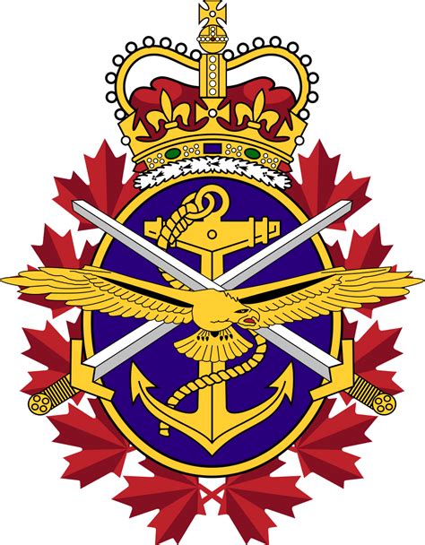 Emblem Of The Canadian Forces Canadian Pinterest Military And