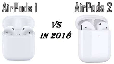 Should you get the wireless charging case? AirPod 1 VS AirPod 2 | Apple's Old Airpods Vs New Airpod 2 ...